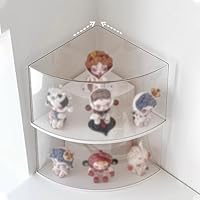 Amazon.co.jp: アクリルボックス 2段コーナーアクリルフィギュア